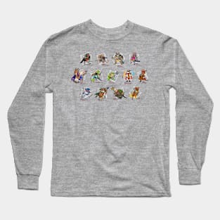 Chilean animal fantasy jobs Long Sleeve T-Shirt